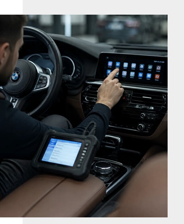 Установка приложений и мультимедиа сервисов BMW в Реутове