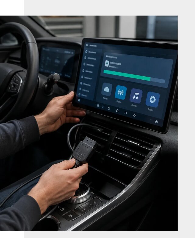 Установка приложений BYD для автомобиля под ключ в Реутове