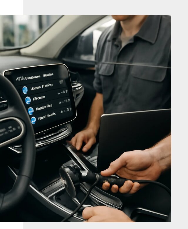 Установка приложений Geely для мультимедиа автомобиля в Реутове
