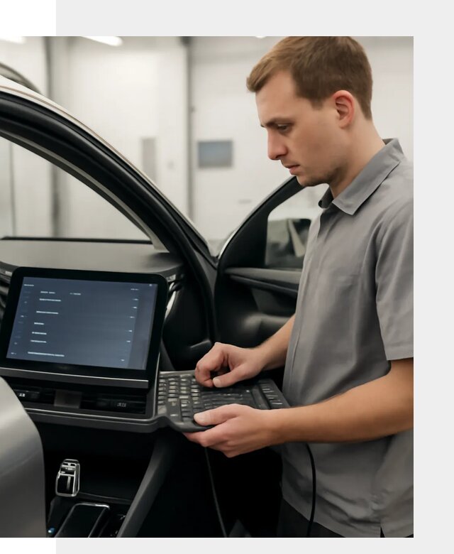 Русификация мультимедиа автомобилей Lynk Co в Реутове