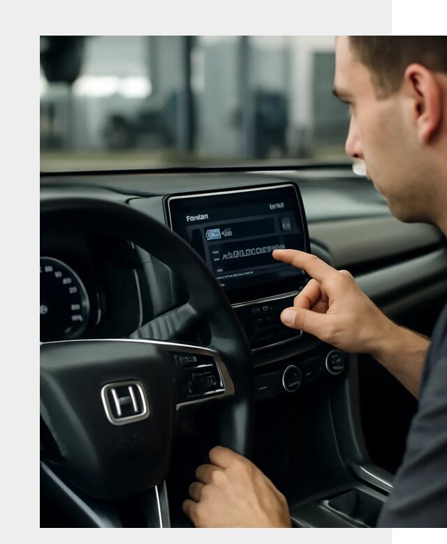 Русификация панели приборов Honda в Реутове по цене 5204 ФастМобиль-Ртв