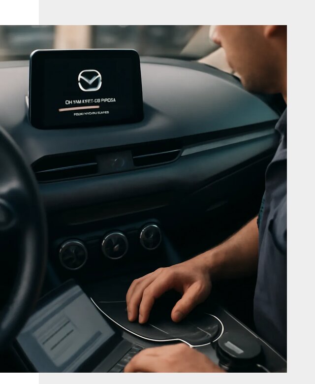 Установка приложений Mazda на мультимедийную систему в Реутове