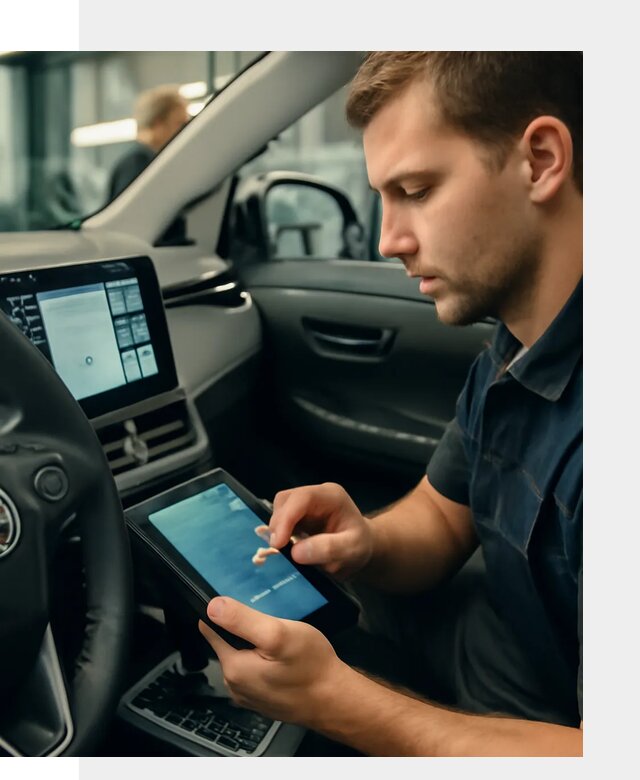 Установка приложений Toyota на мультимедиа в Реутове